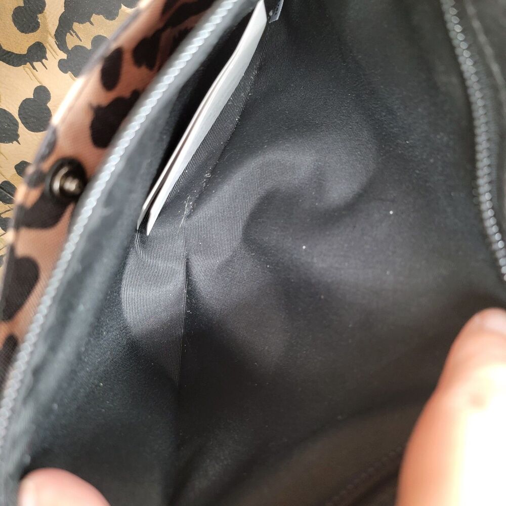 Limited Edition Coach Tote Large Black Pebble Leather Wild Beast 36315 - Picture 10 of 16